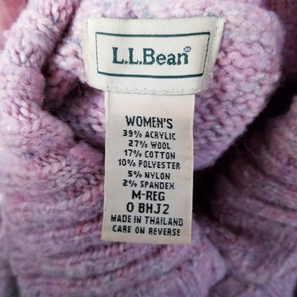 L.L. Bean Pink Women's Sweater - Picture 5 of 5